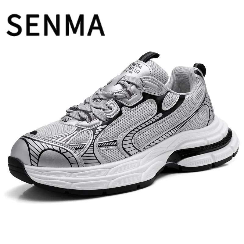 

SENMA Designer Luxury Sport Shoes For Women Men New Lightweight and Soft Soled Running Casual Sneaker Breathable Tennis Shoes