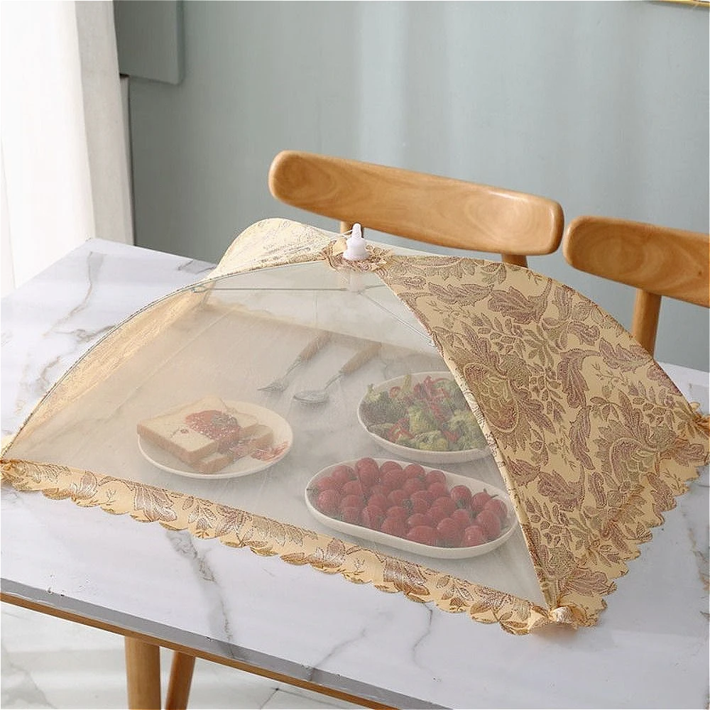 Umbrella Style Food Covers Anti Fly Mosquito Meal Cover Lace Table Large Table Cover Home Gadgets Accessories