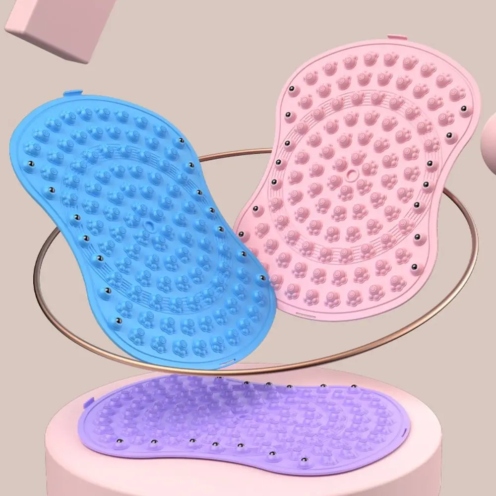 

Durable Magnetic Therapy Foot Massage Mat Anti-Slip Creative Finger-pressing Board Walk Stone Acupressure Walking Toe Plate Gym