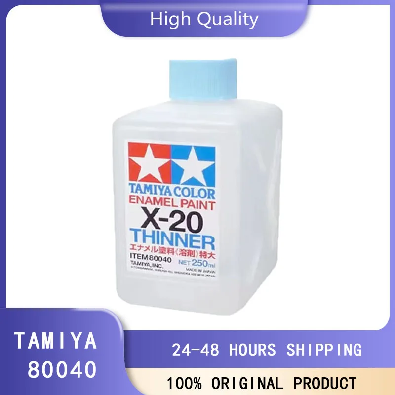 TAMIYA 80040 X-20 Diluente para Tinta Esmalte 250ML Solvente Profissional para Diluição, Limpeza e Detalhamento de Modelos