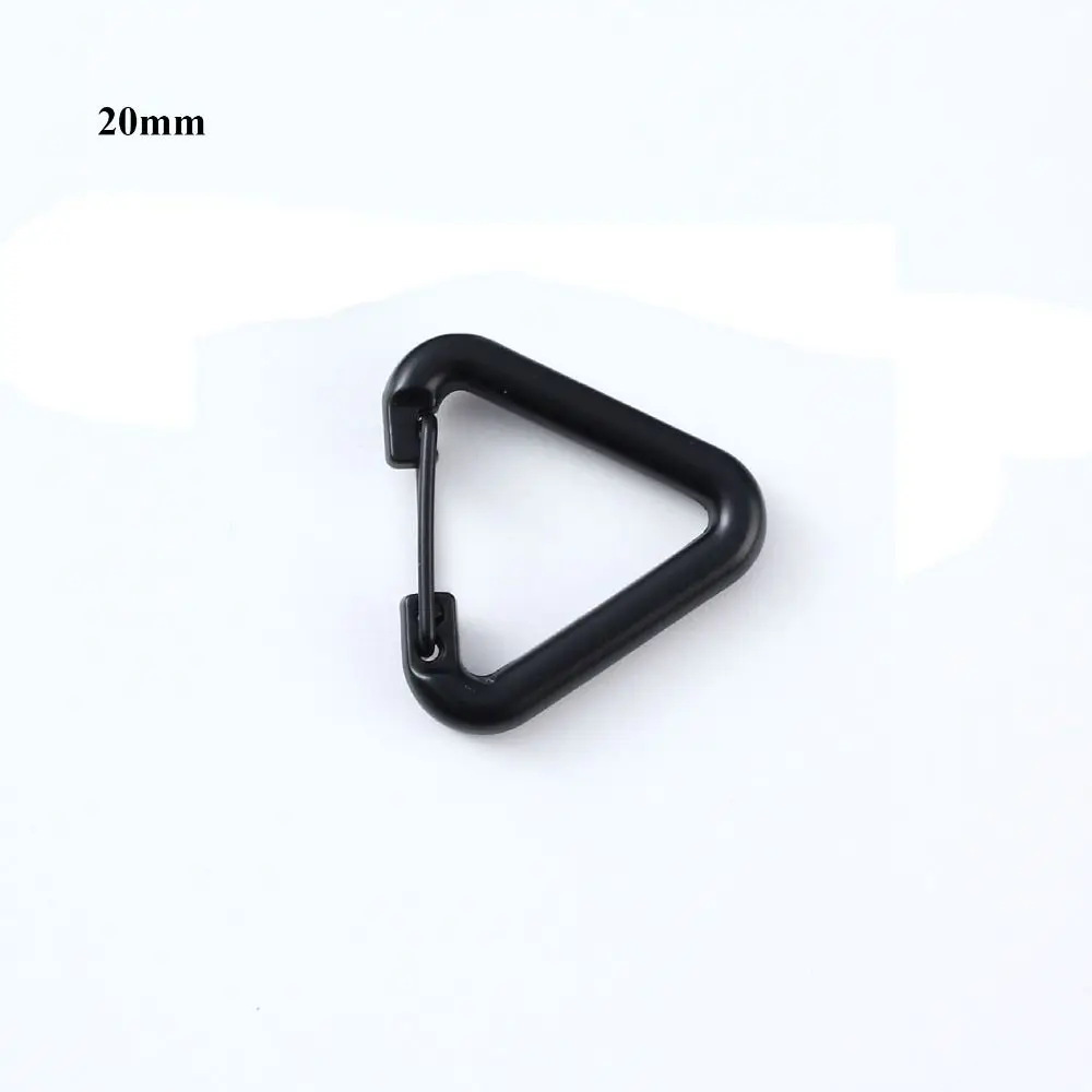 Alloy Carabiner High Quality 20/25mm Triangle Outdoor Snap Clip Bottle Hook Outdoor Tool