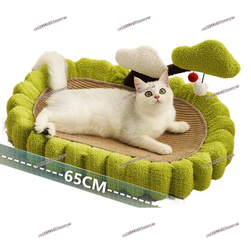 

Sisal cat scratching board nest, scratch-resistant and wear-resistant, can't drop debris, cat claw board, anti-cat scratching