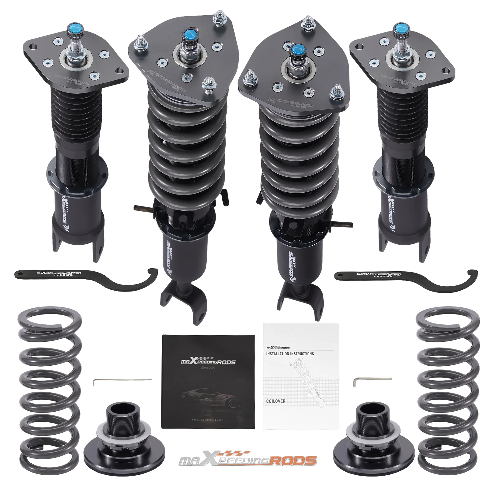 24 Way Adjustable Coilover Shock Absorber For Nissan Skyline Coupe RWD 2003-2007 V35 Drifting Coilover