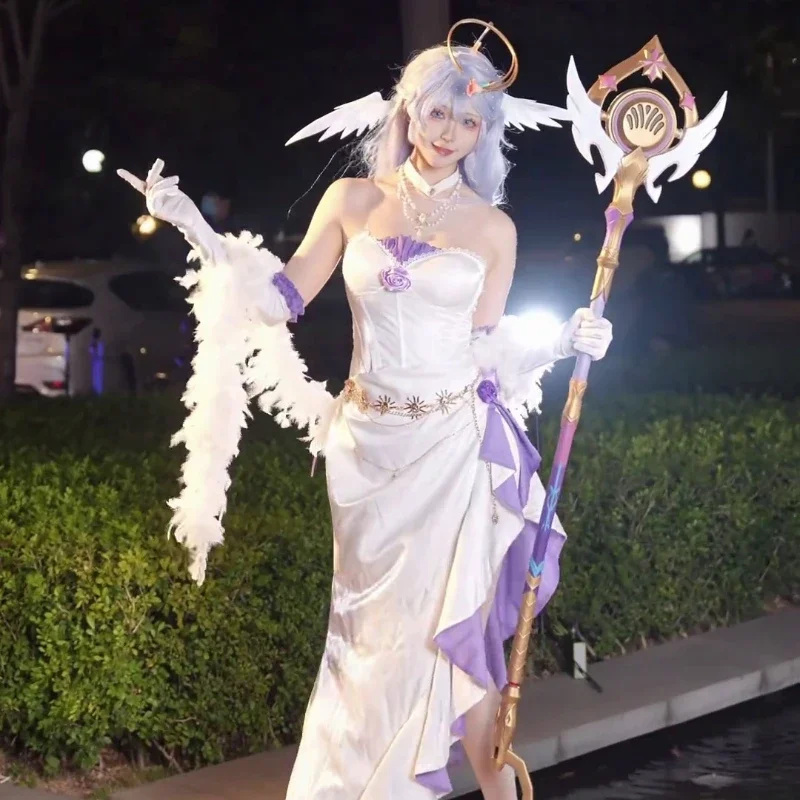 

Robin Honkai: Star Rail Staff Microphone Cosplay Props Halloween Christmas Fancy Party Accessories