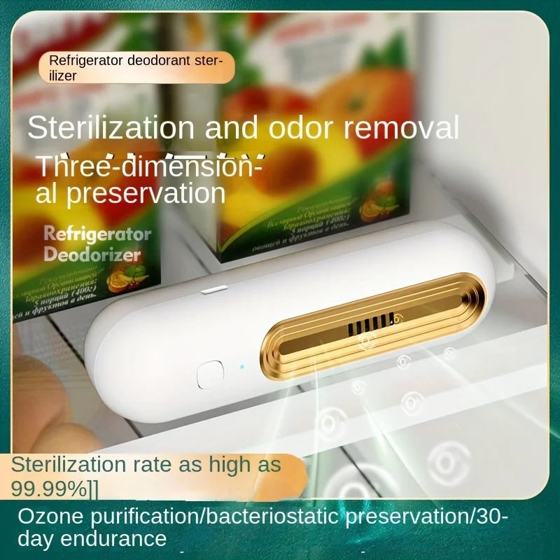 Refrigerator Deodorizer Air Purifier Refrigerator Deodorizer Food Shelf Life Extender Remove Smoke Pet Toilet Odor Car Wardrobe image 3
