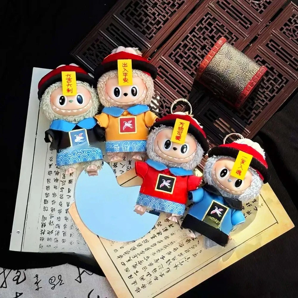 

Labu Doll Outfit New Versatile Suitable for Labubu Cute and Lucky Zombies in Labu Doll Set Vinyl Doll Doll Replacement Outfit