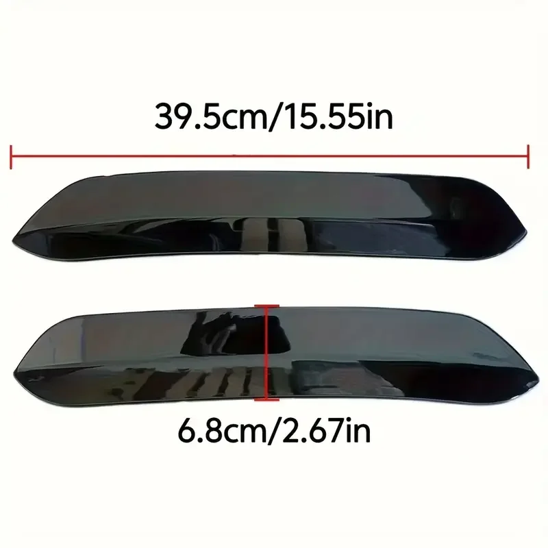 2 Stück Auto-Heckspoiler-Modifikation für VW Golf 7 MK7 7.5 GTI Dachspoiler-Erweiterungen Flaps Auto-Außendekorationszubehör