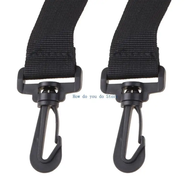 

19QF Stroller Shoulder Strap Wheelchair Carriage Bag Carry Strap Hook Hanger Foldable Traveling Baby Pram Accessories