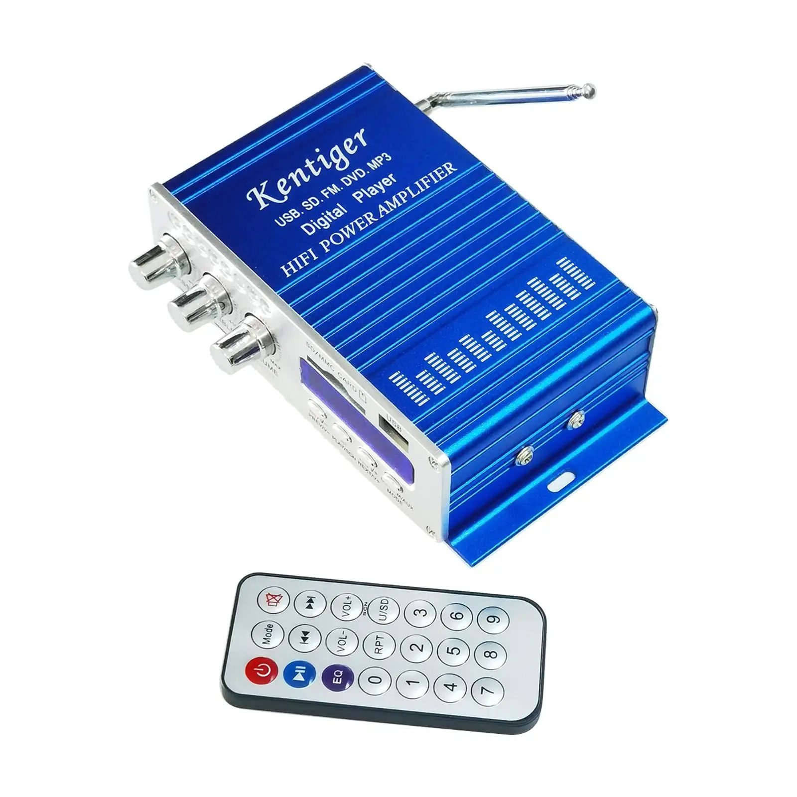 Kentiger HY-502 Мини Hi-Fi стерео аудио усилитель FM/MP3/SD/USB/DVD для iPod автомобиля мотоцикла дома Kentiger HY-502 Мини Hi-Fi стерео аудио усилитель FM/MP3/SD/USB/DVD для iPod автомобиля мотоцикла дома