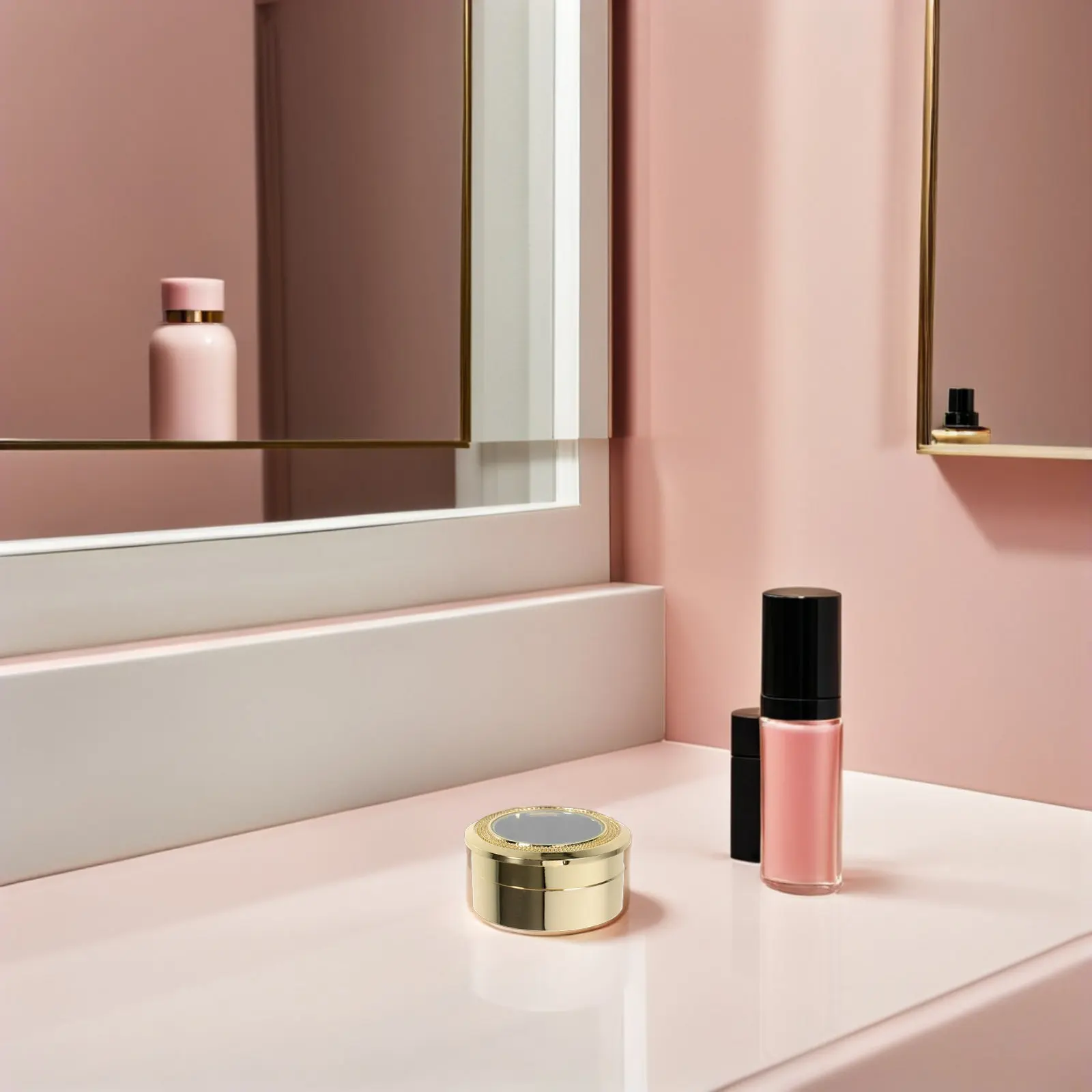 

Glass Gemstone Display Box Clear Round Jewelry Storage Case Secure Threaded Lid Loose Stones Travel Daily Use Mini Gem Holder