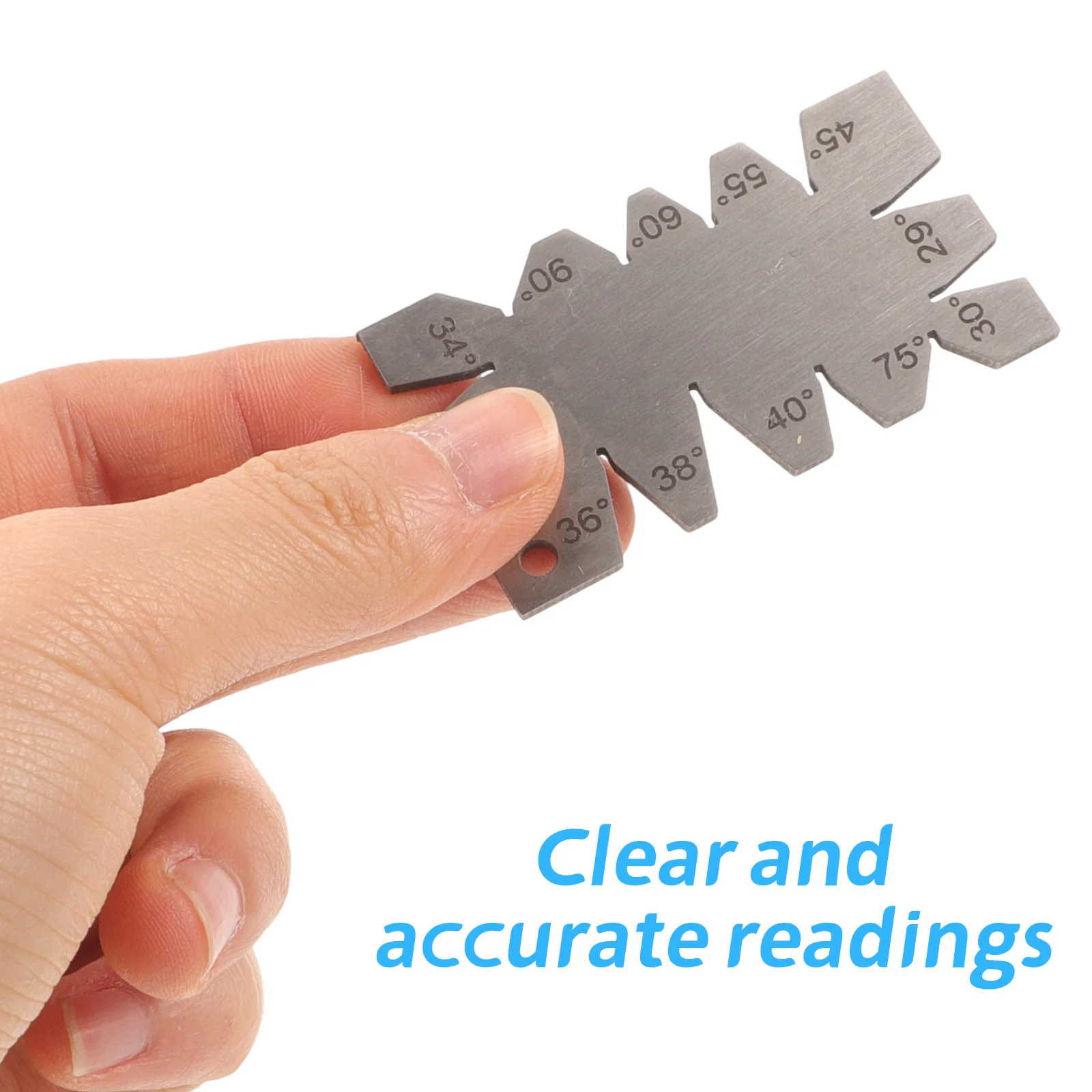 

2Pcs Angle Gauge Ruler Metal Woodworking Measuring Tool Precision Cutter Cutting Tool Ruler Construction Gauge