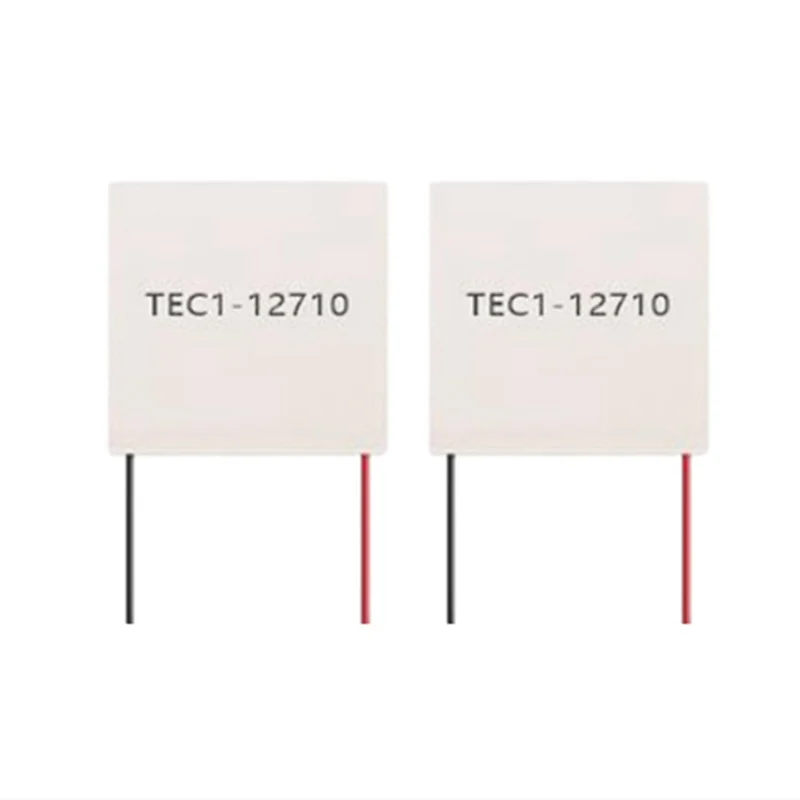 

New-2Pcs Elements Peltier TEC1-12710 Thermoelectric Peltier Module 12710 TEC 12V 10A DIY TEC1-12710