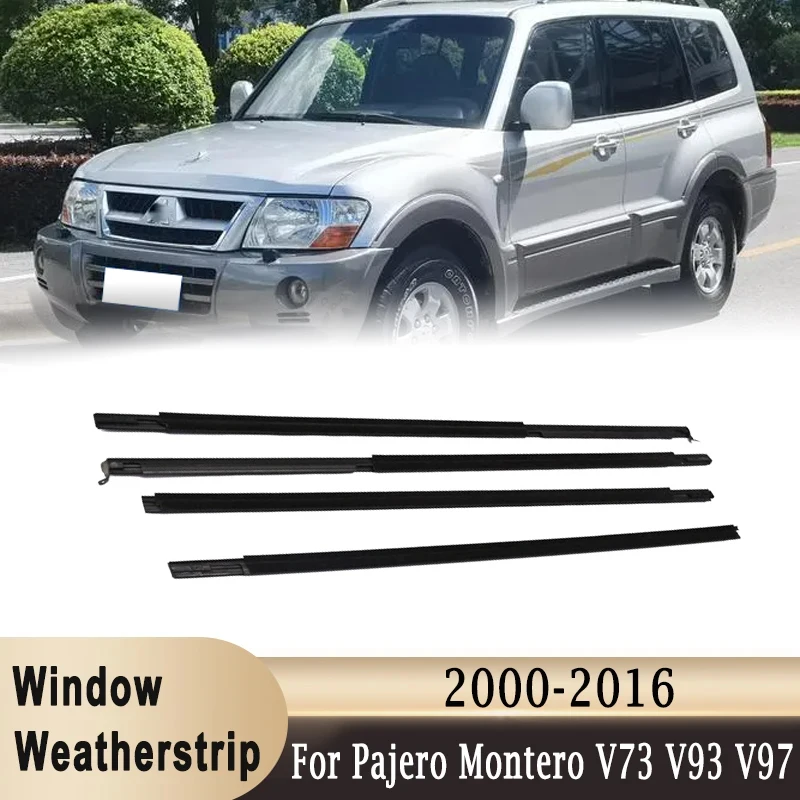 

Наружная уплотнительная лента для стекла для Mitsubishi Montero Pajero V73 V93 V97 2000-2016