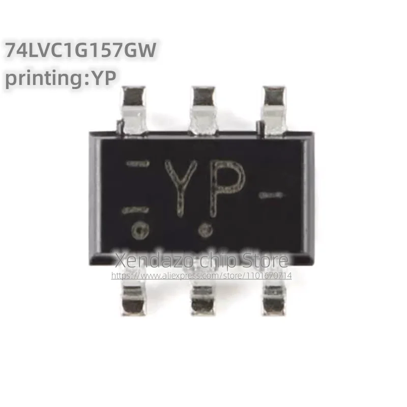 10pcs/lot 74LVC1G157GW Silk screen printing YP SOT-363 package Original genuine Single channel 2-input multiplexer chip