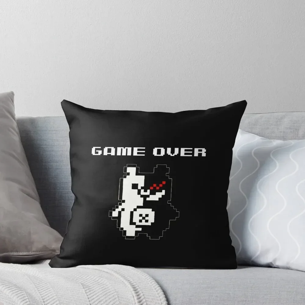 Danganronpa game over Throw Pillow Sofa Pillow Cover covers for pillows Cusions Cover christmas supplies pillow