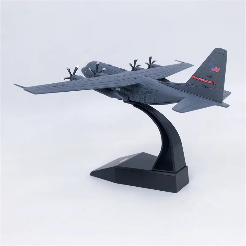 1/200 Scale Military Model AC-130 C130 Gunship Ground-attack Aircraft Fighter Diecast Metal Plane Model Toy For Boys Toys