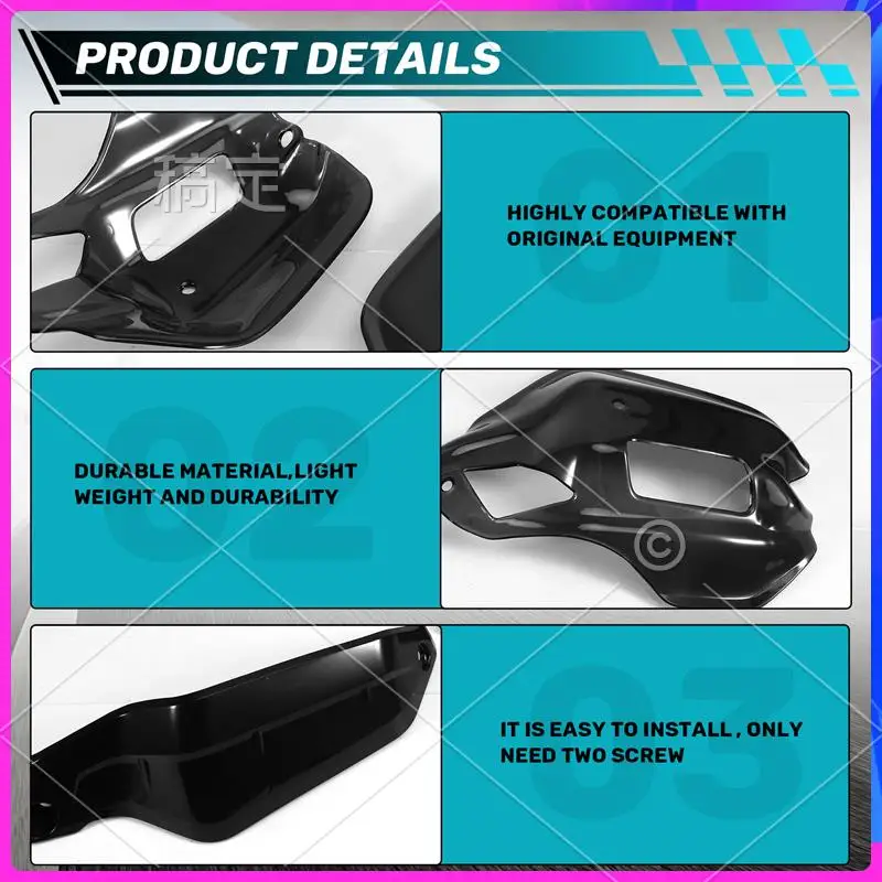 

AR-Motorcycle Accessories Handguard For Zontes 368G 368 G Handlebar Hand Guard Shield Handle Windshield Protector