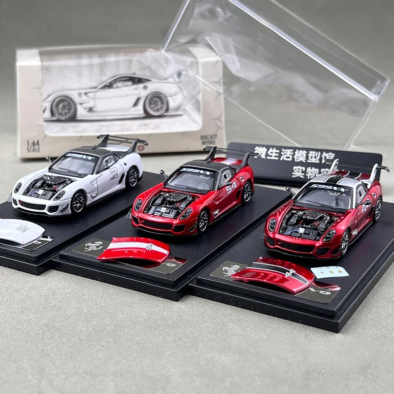 rm-1-64-599xx-evo-合金車ダイキャスト＆車両カーモデルミニチュアスケールモデルカー、コレクションギフト用
