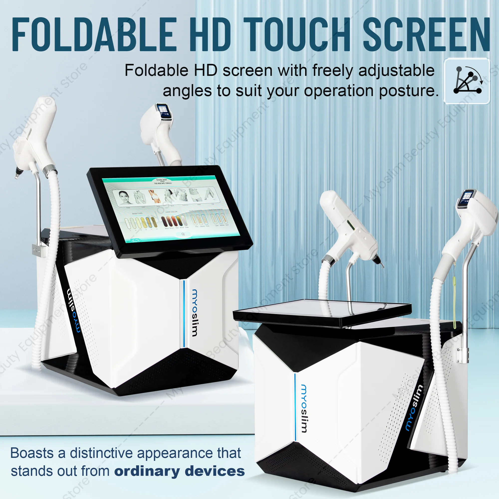 Diode Laser Hair 2In1 808nm  Q Switch ND YAG Machine FAC Fast Axis Collimation Permanent Hair