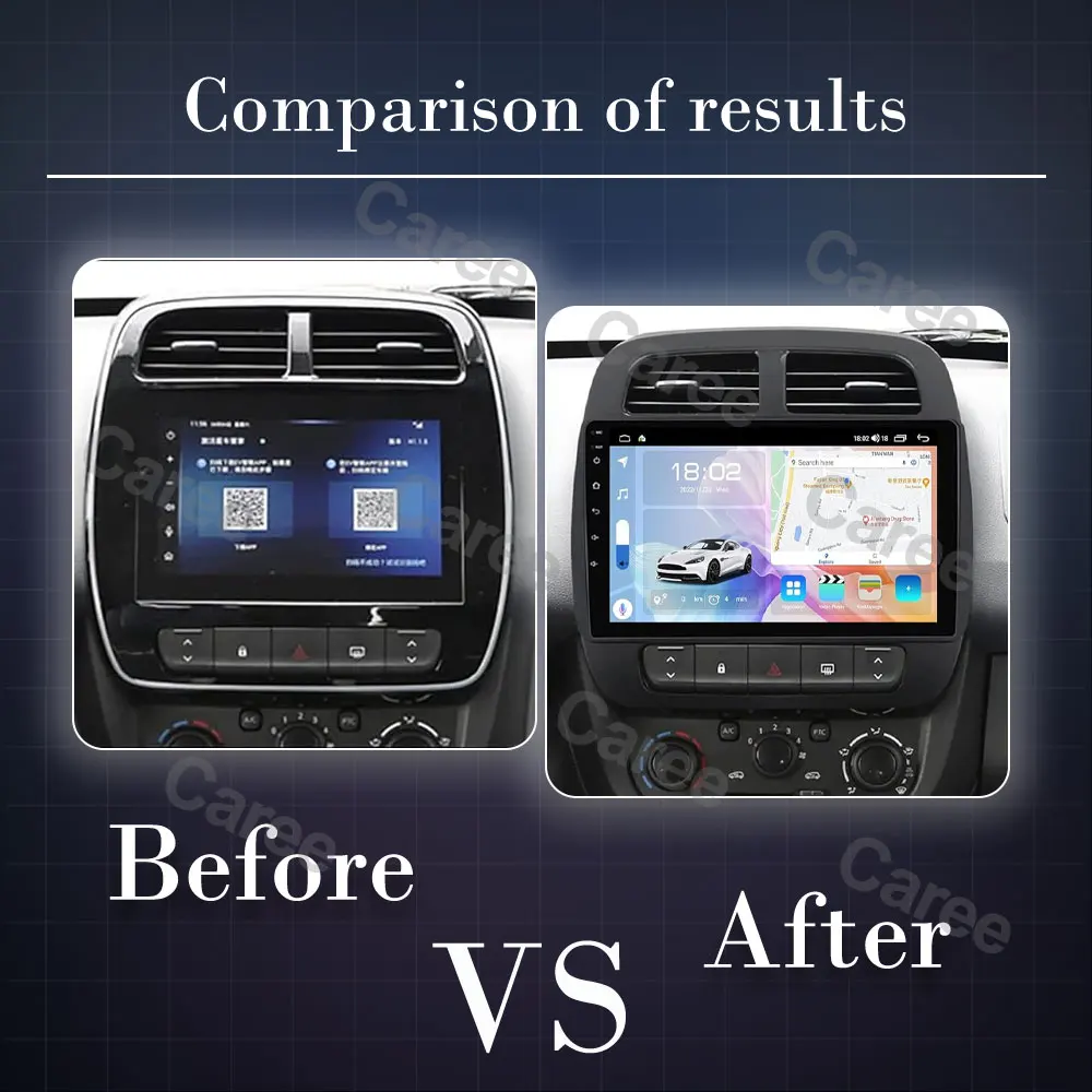 Android 14 Car Radio Multimedia Player For Renault KWID K-ZE Dacia Spring 2015 - 2018 2019 Auto Carplay Car Stereo DSP Ai voice