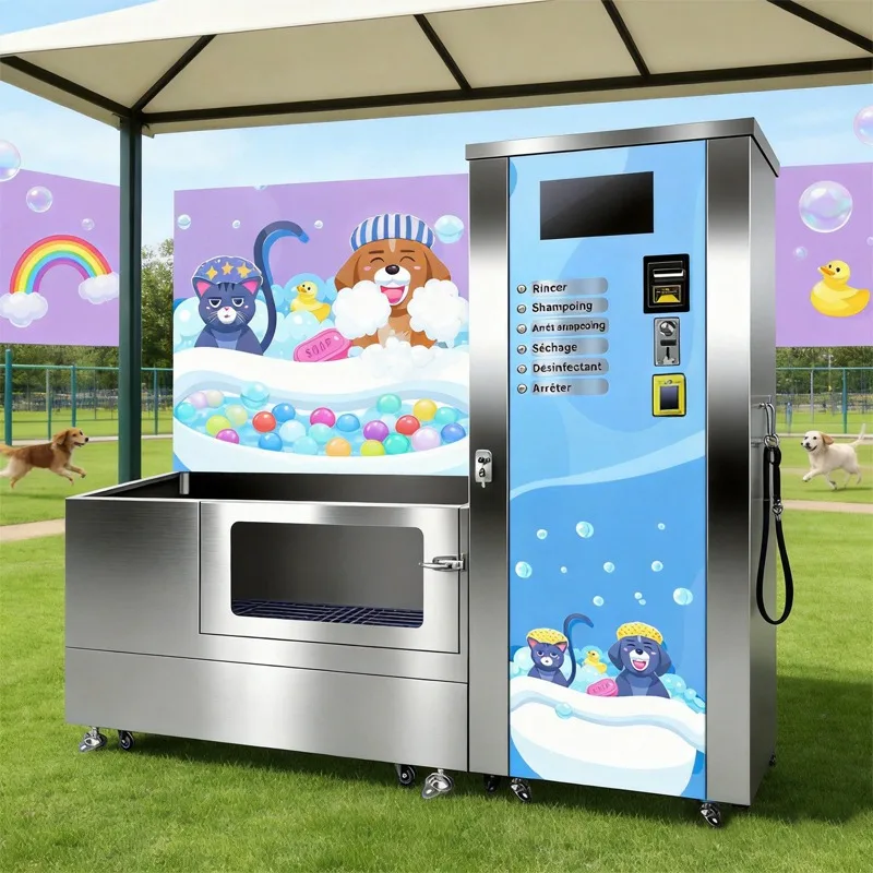 24h Unattended Self Service Pet Washing Tub Coin Operated CE Approved High Quality Budget Friendly Customized Equipment