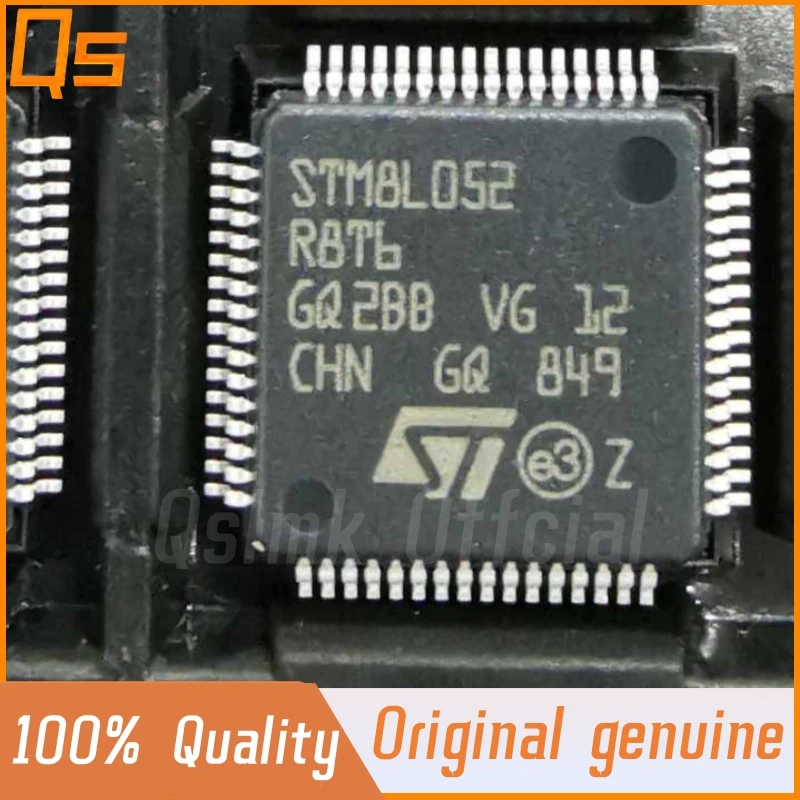 New Original STM8L052R8T6 STM8L052 LQFP64 Chip 8-Bit Microcontrolle MCU