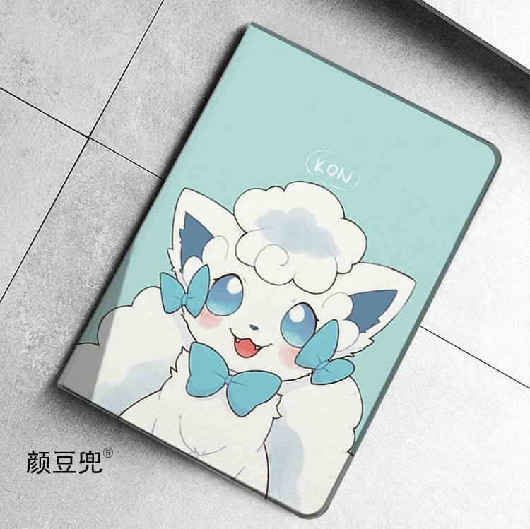 حافظة Vulpix Anime Goupix لجهاز iPad 10.2 7th 8th 10th Air 4 5 Mini 5 6 حافظة فاخرة من السيليكون لجهاز iPad Pro11 12.9 بوصة 2022 2023