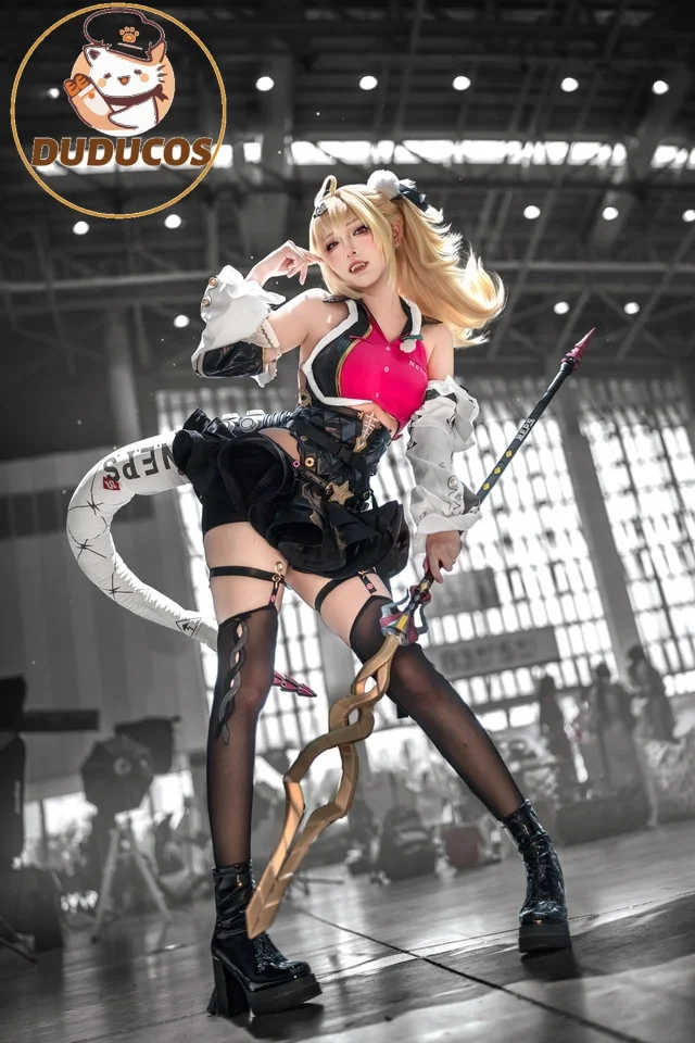 Disfraz de Cosplay de Cissia de Zenless Zone Zero ZZZ, Vestido para Carnaval, Halloween, Anime, Juego de Rol, Uniforme, Peluca y Zapatos