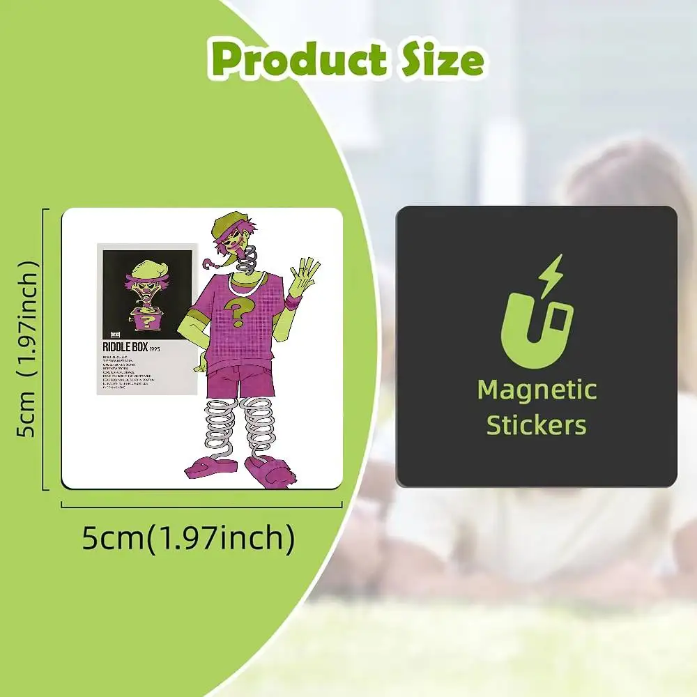 I-Insane Clown Posse Refrigerator Magnet Creative Kitchen Home Decoration Soft Magnetic Decor