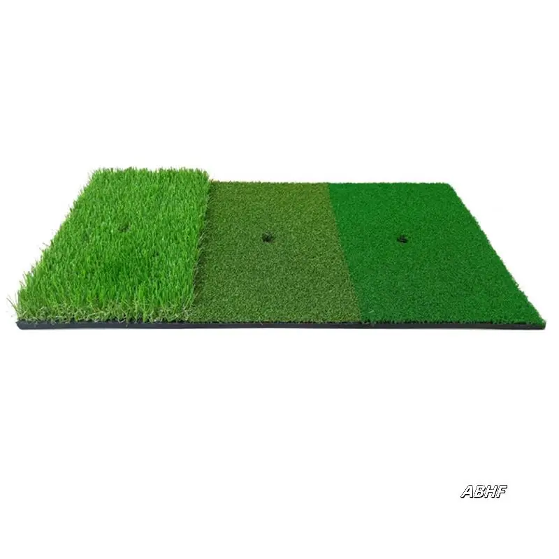 

Golf Mat Portable With Rubber Socket Simulated Lawn Golf Training Lawn Mat