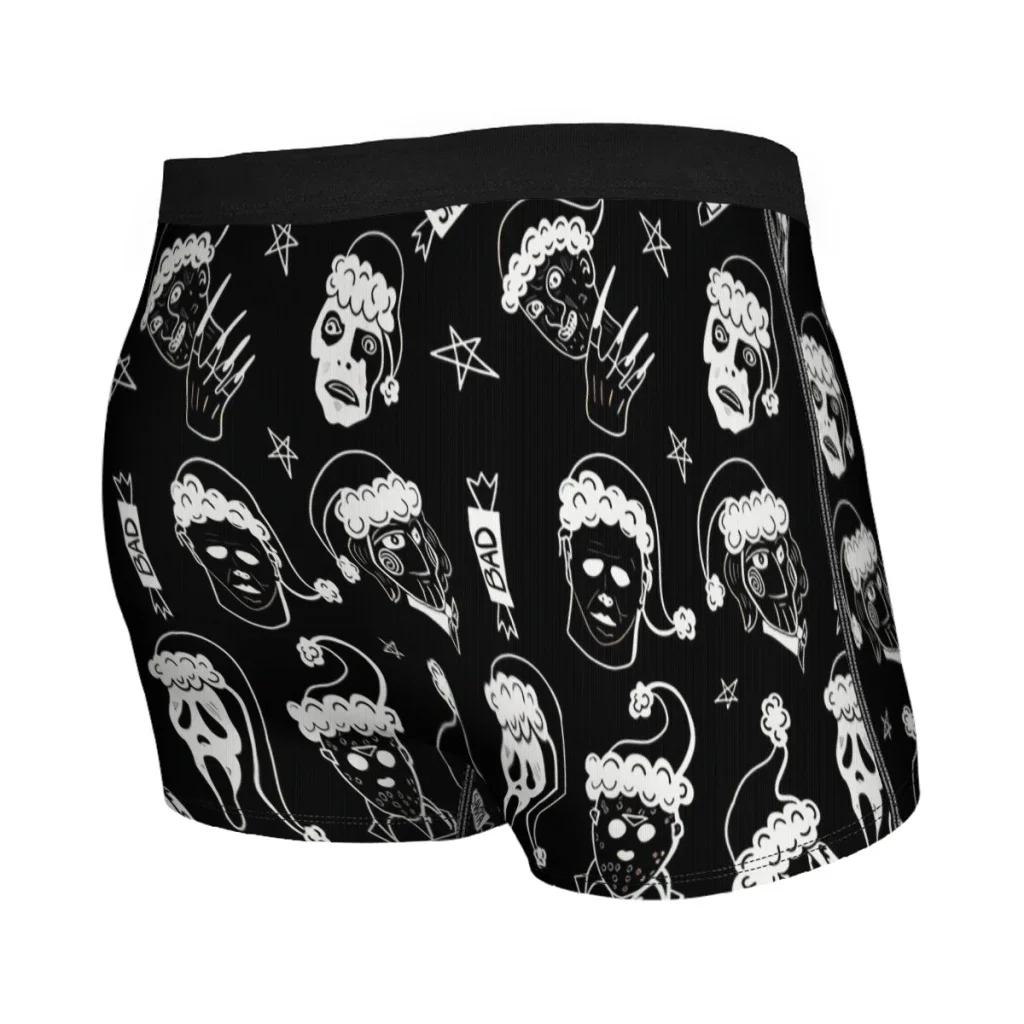 Bad Santas Silent Hill Movie Underpants Cotton Panties Men's Underwear Print Shorts Boxer Briefs