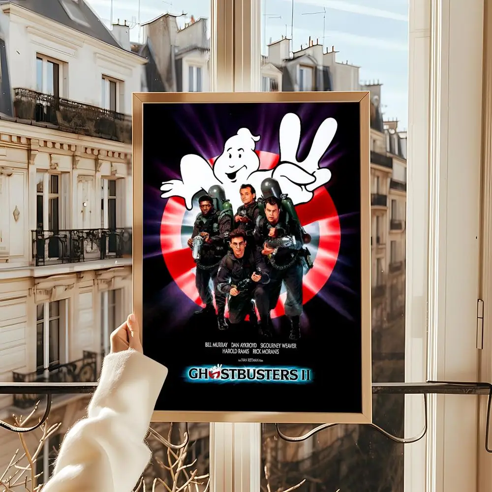 الفيلم الكلاسيكي G_GhostbusterS HD قماش الكتان المشارك جدار الفن يطبع لغرفة المعيشة غرفة نوم مكتب هدية تزيين المنزل