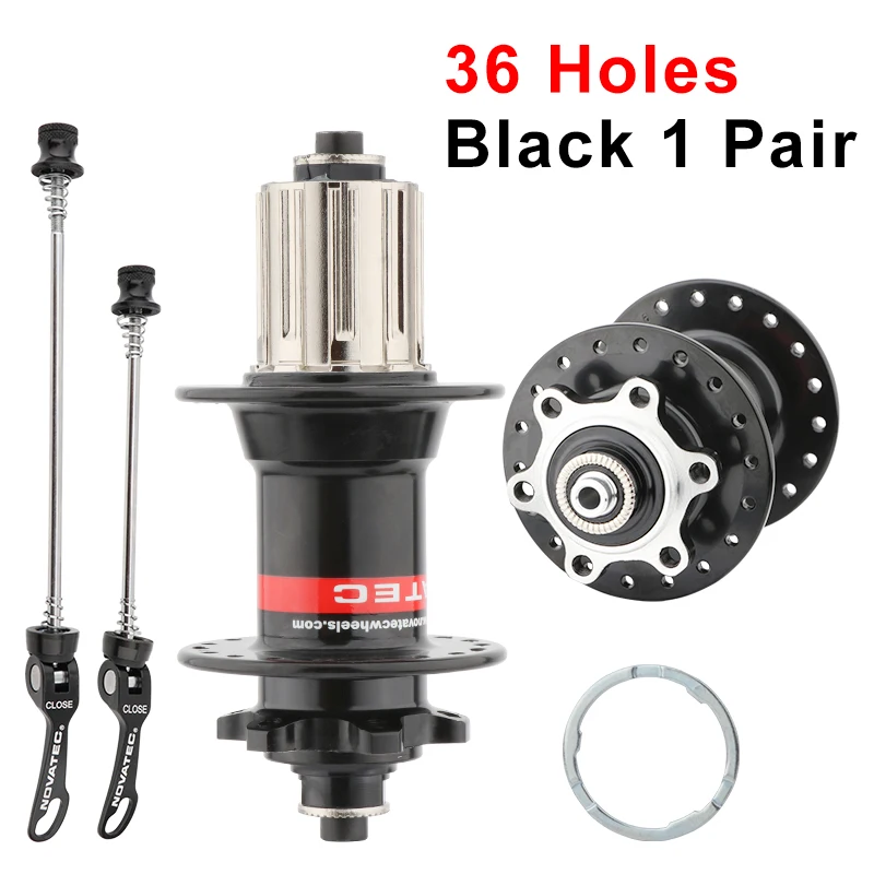 NOVATEC Mountain Bike Hub D041SB D042SB 32/36 Holes Mtb Bushing for 8/9/10/11 Speed MTB Disc Brake Hub Mtb Hubs 32H mtb hubs