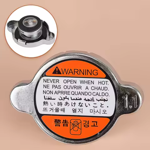 1.1 Bar Radiator Cap Silver Fit for Honda CBR1000RR 600RR Shadow Phantom 750 RVF750R