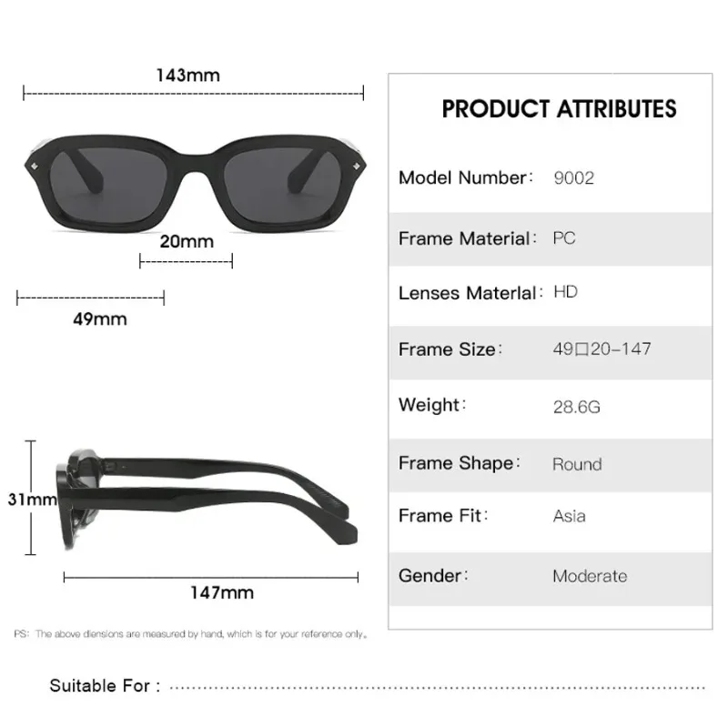New Vintage Square Sunglasses Woman Retro Sun Glasses Female Orange Mirror Eyewear Brand Designer Gradient Oculos De Sol image 6