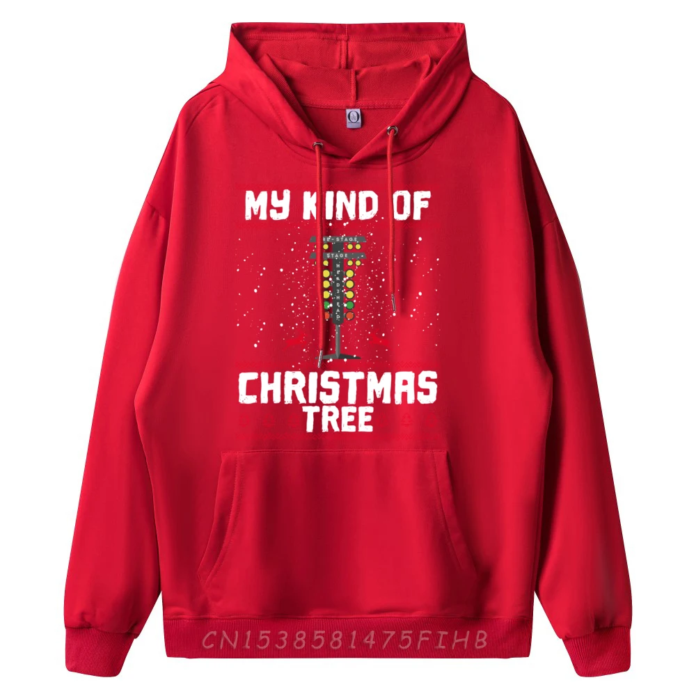 My Kind Of Christmas Tree Drag Racing Funny Xmas Racer Grahpic Tee Hoodie Male Men's Clothing Deals