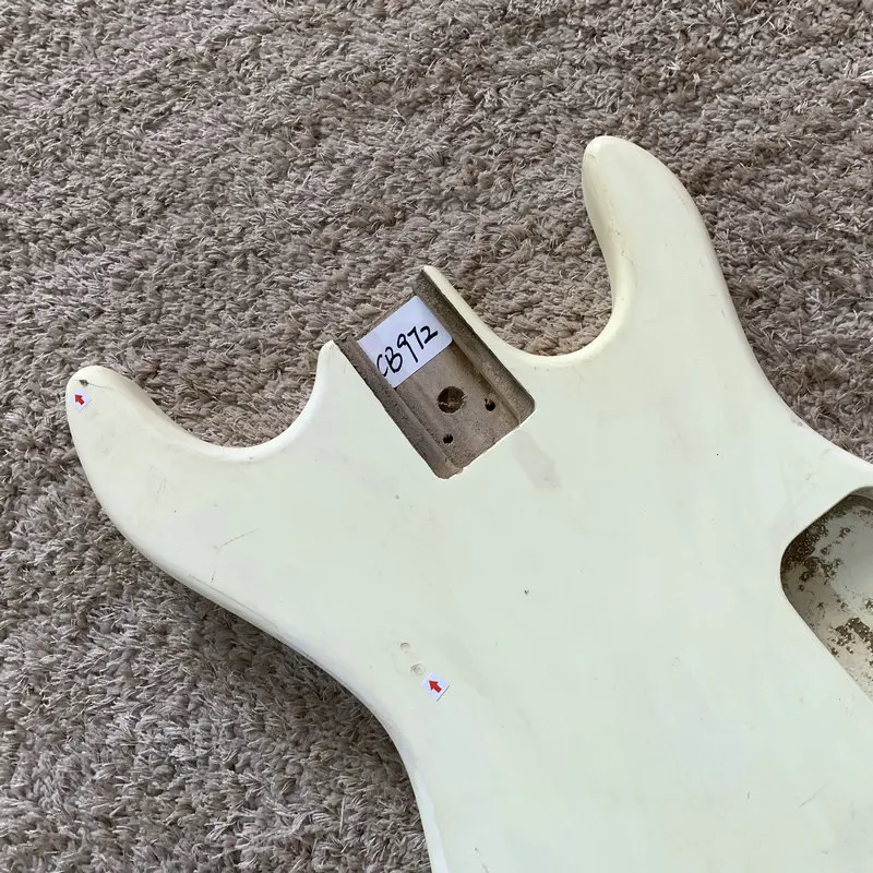 Stock Item  Electric Guitar Body Ice Cream Color Custom Order DIY Solid Wood Right Hand for Replace Stock Item CB972