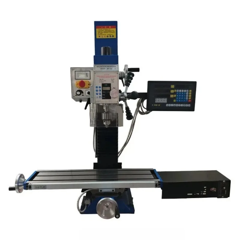 

【Best-selling】BF28 Model Automatic Tool Feeder with Dro High Precision Manual Drilling and Milling Machine Mini Milling Machine