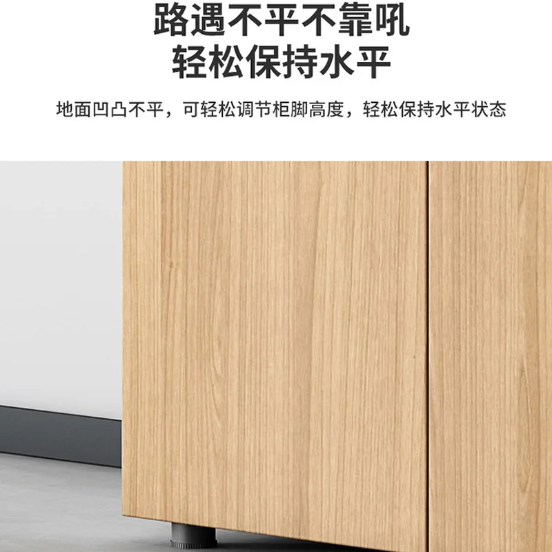 File cabinets, information , storage  wooden locks, floor-to-ceiling confidential