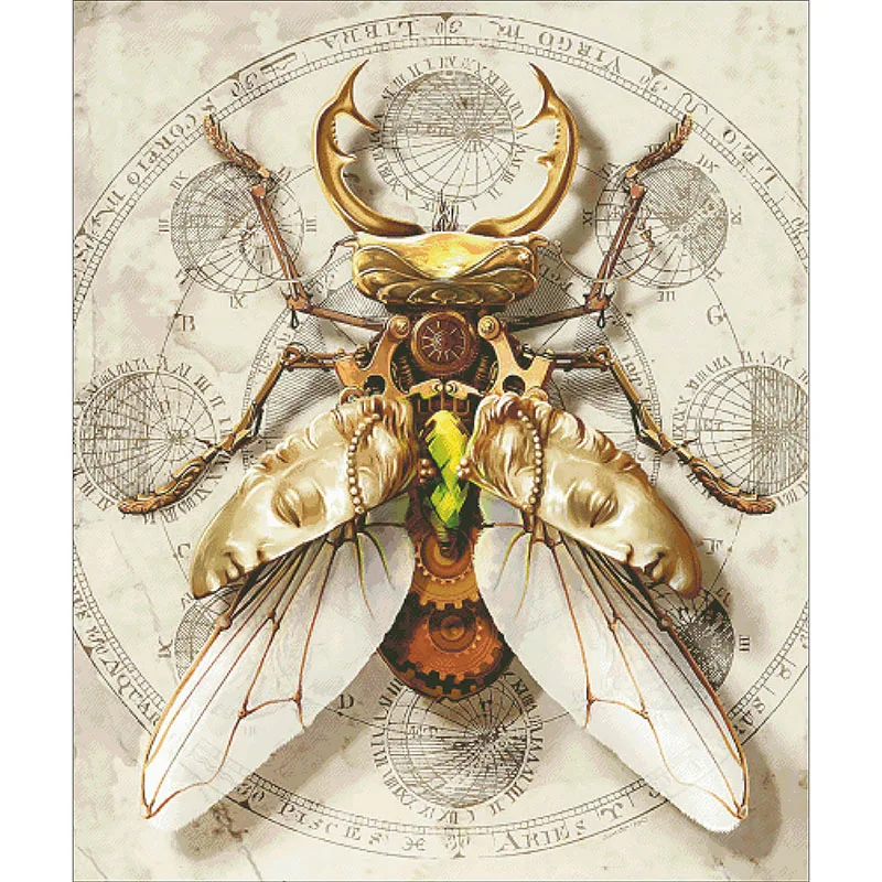 

6970 ross Stitch Kits Sets For Embroidery Cross-stitch Cross Stitch Complete Kit Stich Cross Stitch Set Needle Arts & Craft