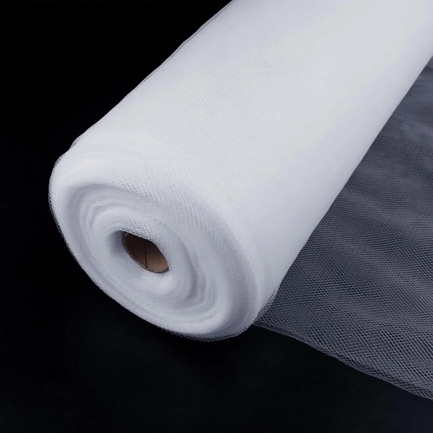 

Белая тюлевая ткань 54 дюйма x 10/40 ярдов, драпирующаяся сетка, тюлевой болт для свадьбы, украшения вечеринок, садовой сетки, дорожки для стола