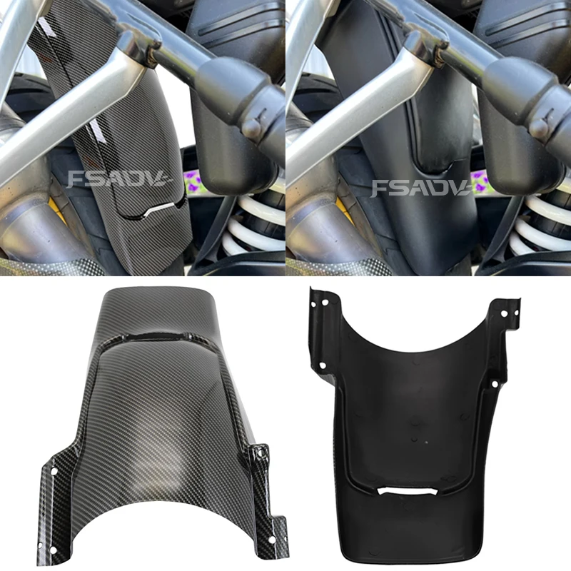 Carbon Black Rear Wheel Mudsling Inner Fender Mudguard Extension Splash Guard For BMW R1200GS R1250GS Adventure 2013-2024 2023
