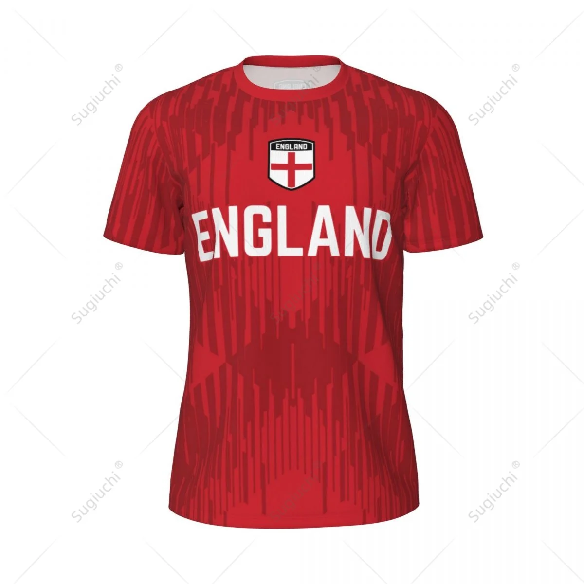 Unisex England Flag 3D Printed T-shirt Fans Mesh tshirt For Running Bike Soccer Tennis Fitness Sports Exclusive