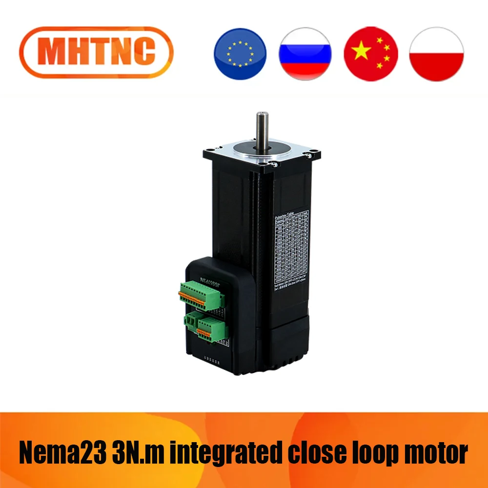 112mm 3.0Nm close loop stepper motor JSS57-3.0 motor-driven integrated hybrid servo drive system with communication function