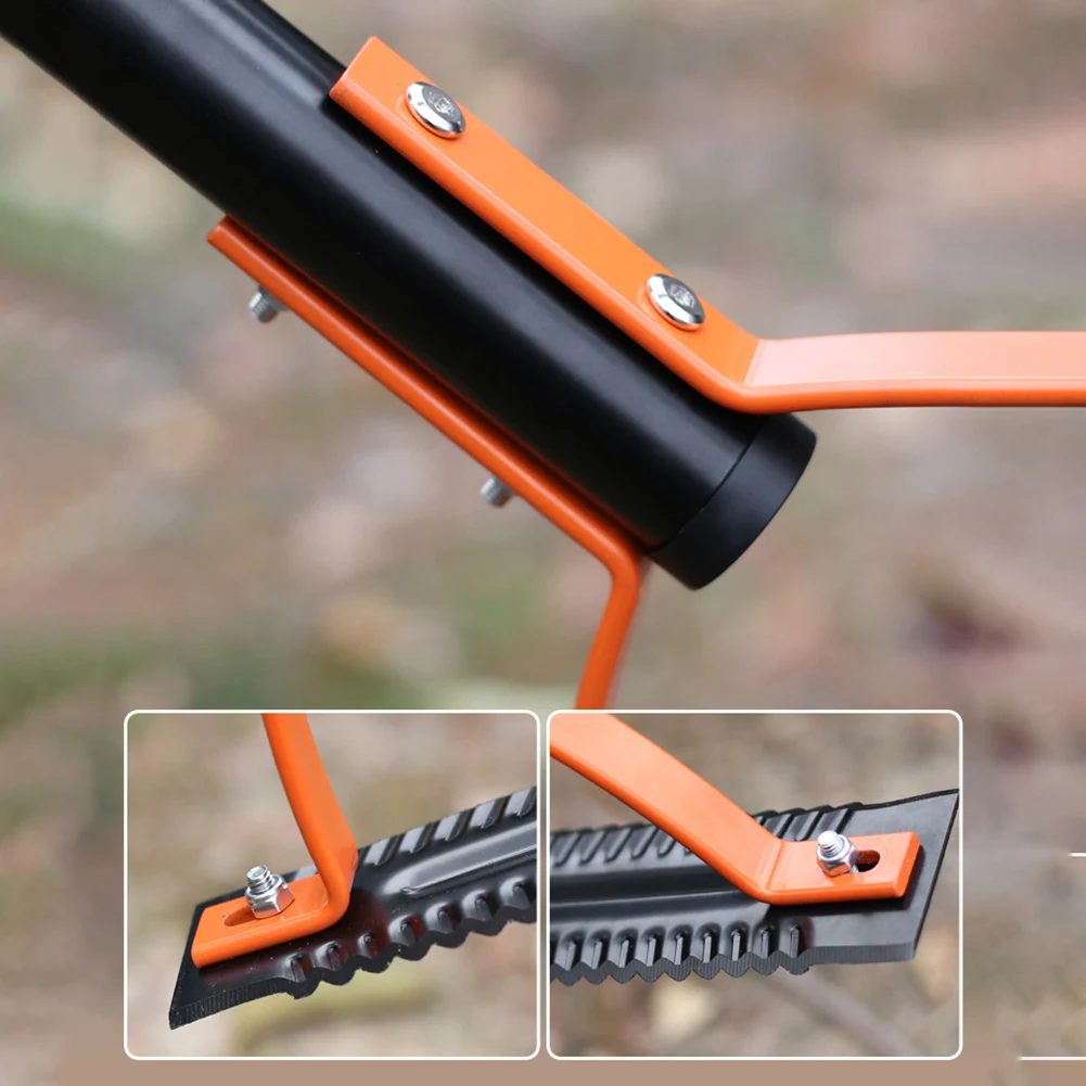 

1.2m/1.6m Serrated Dual-Blade Manual Whip Efficient Garden Trimmer For Lawn Weeding Edging Lightweight Steel Tool Set 2026 New