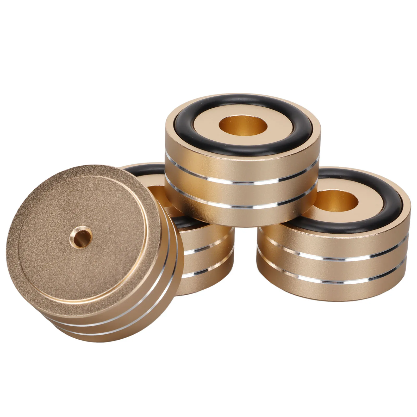 40x20mm Speaker Spikes  CNC Machining Shockproof Speaker Cone Base Pads for Speaker for Recorder for DVD Player view 6