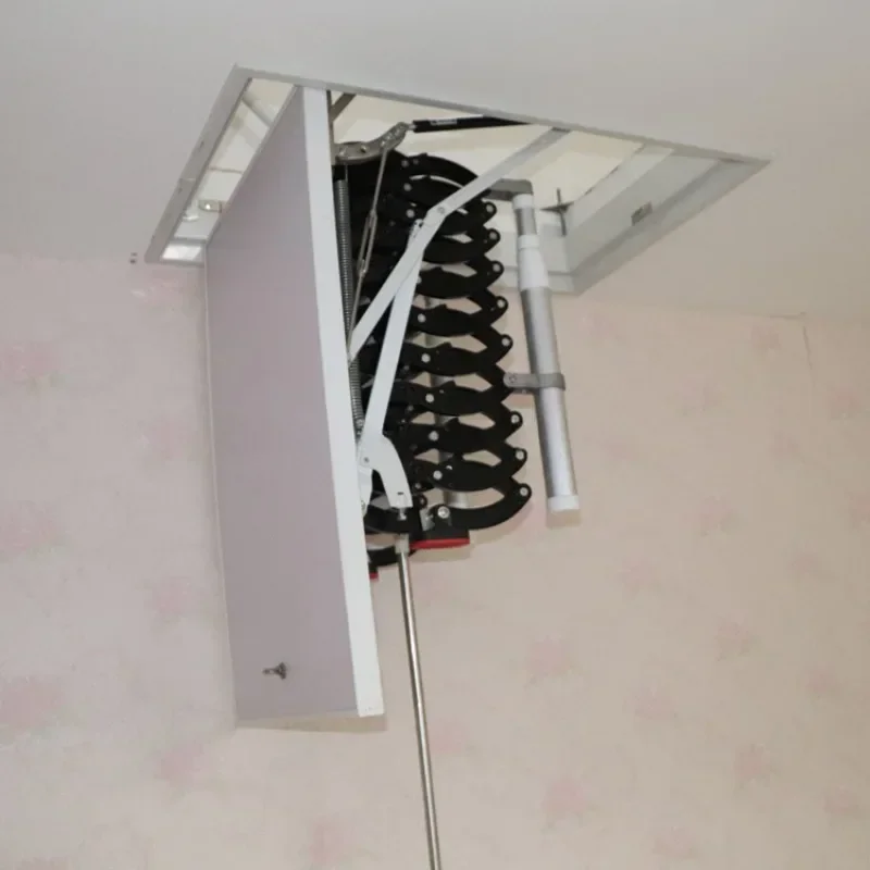 Home Application Collapsible Hanging Ladder Fold Away Stairs,Customized Home Using Telescopic Ladder Electrical