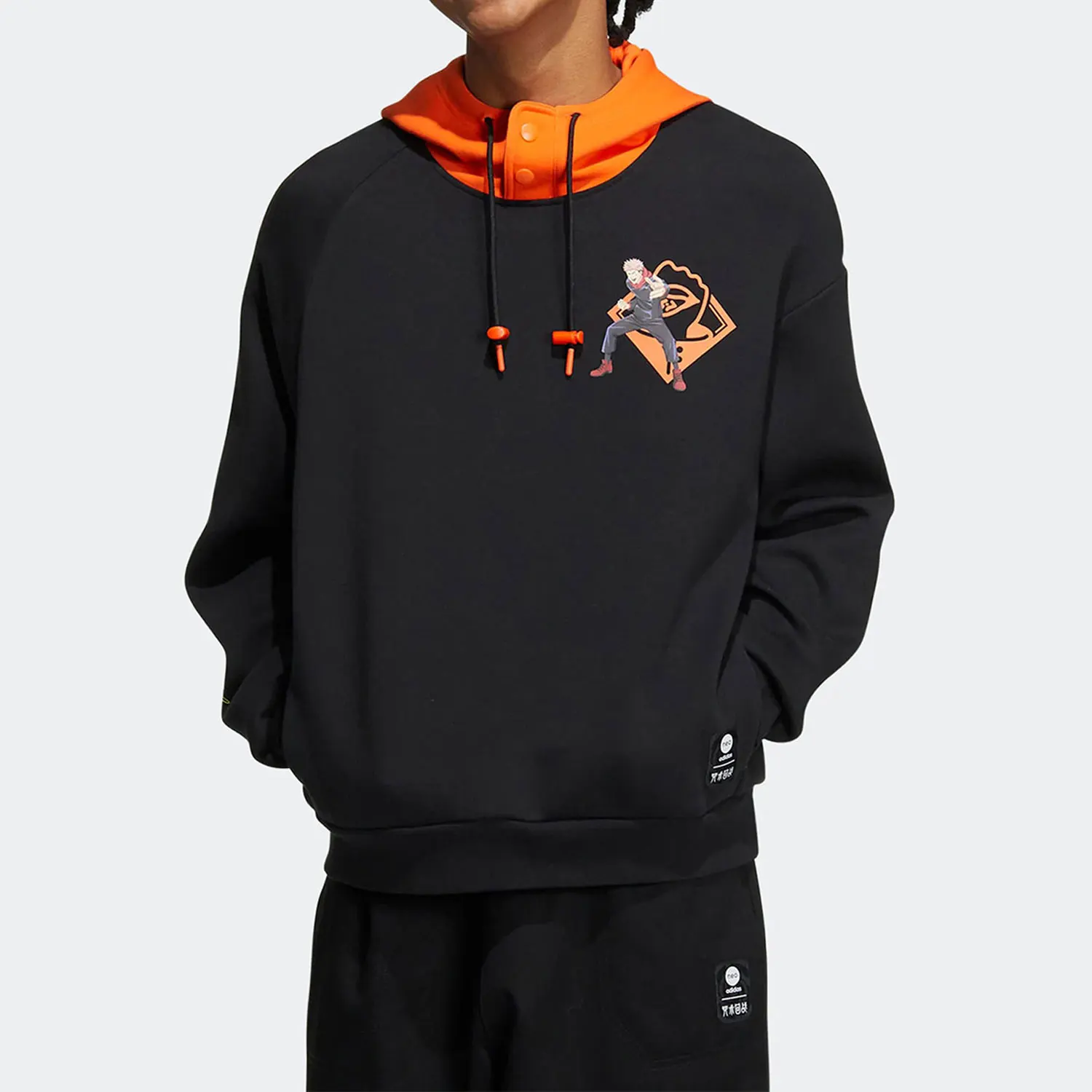 

Adidas Genuine Neo Jujutsu Kaisen Men's and Women's Sport Casual Hooded Sweatshirt HZ2440