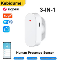 Tuya WiFi Zigbee Human Presence Detector 24G Radar Luminance Distance Detection Smart Human PIR Sensor Support Home Assistant