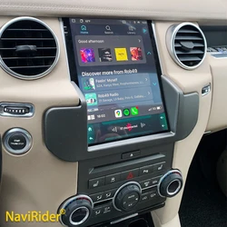 Touch Style Screen Android 15 Car Radio For Land Rover Discovery 4 LR4 2009-2016 GPS Navigation Car Stereo DVD Player Carplay 4G